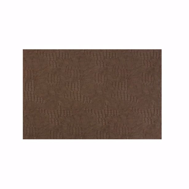 Placemat 30x45cm lederlook bruin 