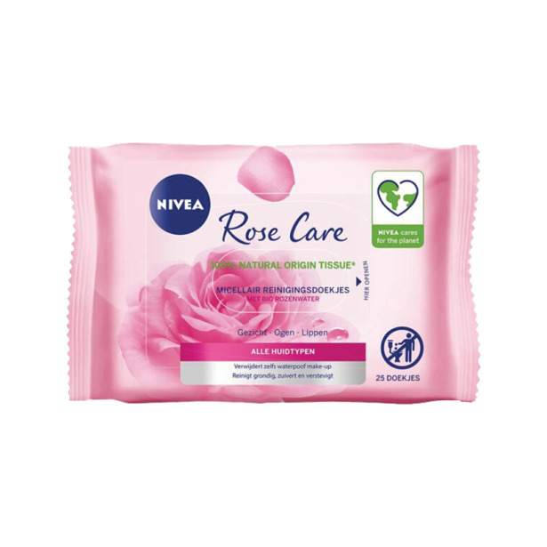 Nivea Micellair Reinigingsdoekjes Rose Water