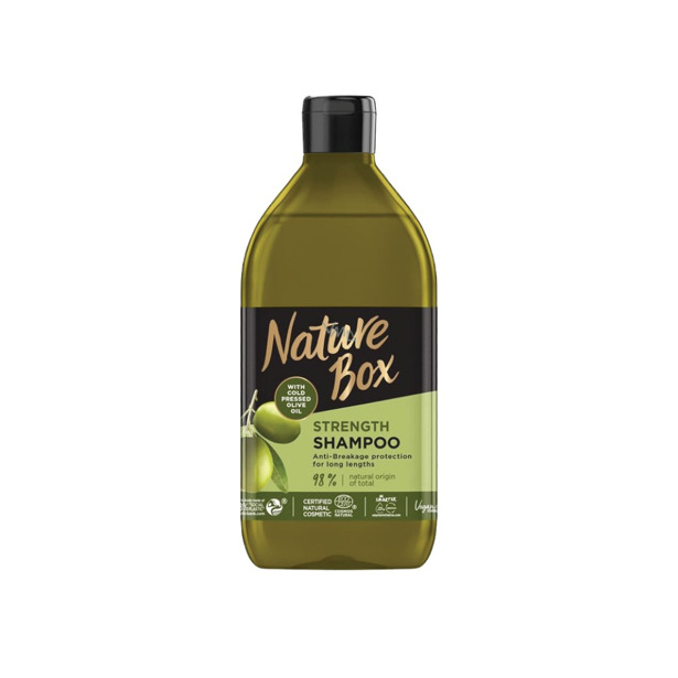 Nature Box - Shampoo Strength Olive Oil (6 x 385ml)