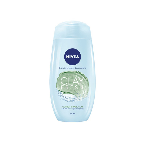 Nivea Douche Clay Fresh Gember & Basilicum