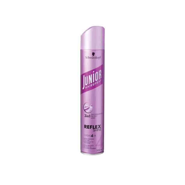 Junior haarspray Reflex Shine voordeelverpakking 6 x 300 ml