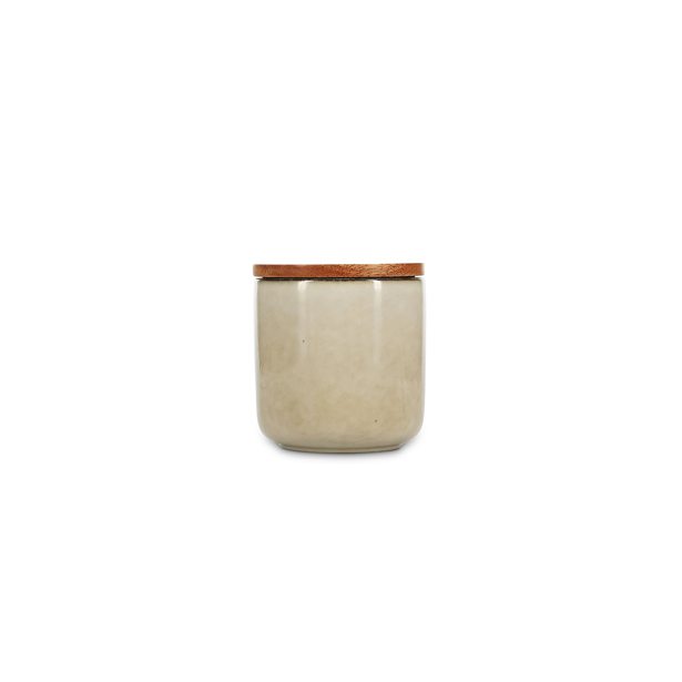 Salt & Pepper - Voorraadpot 12xH12cm ivoor Meridian