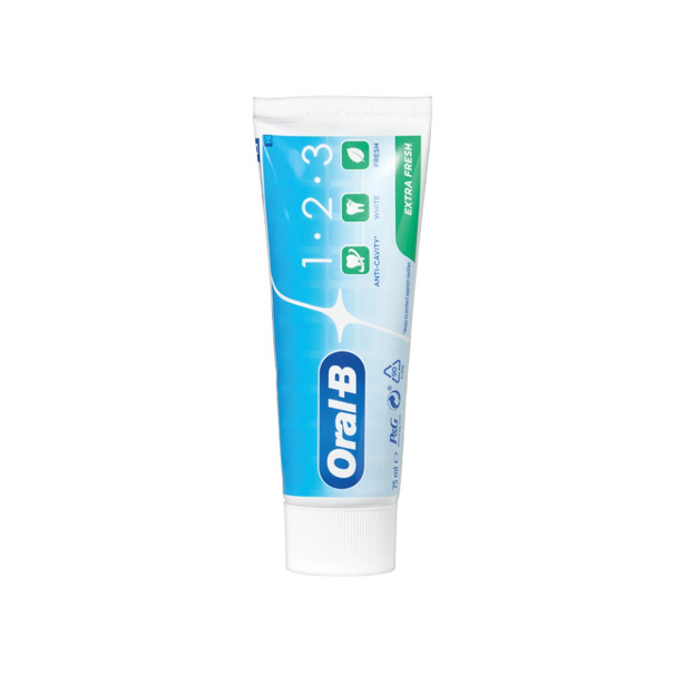 Oral-B - 1-2-3 Frisse Mint (12x75 ml)