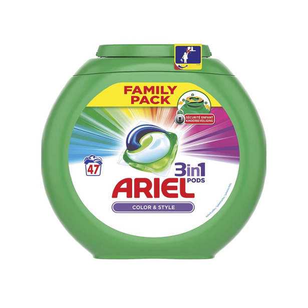 Ariel 3 in 1 Pods Color