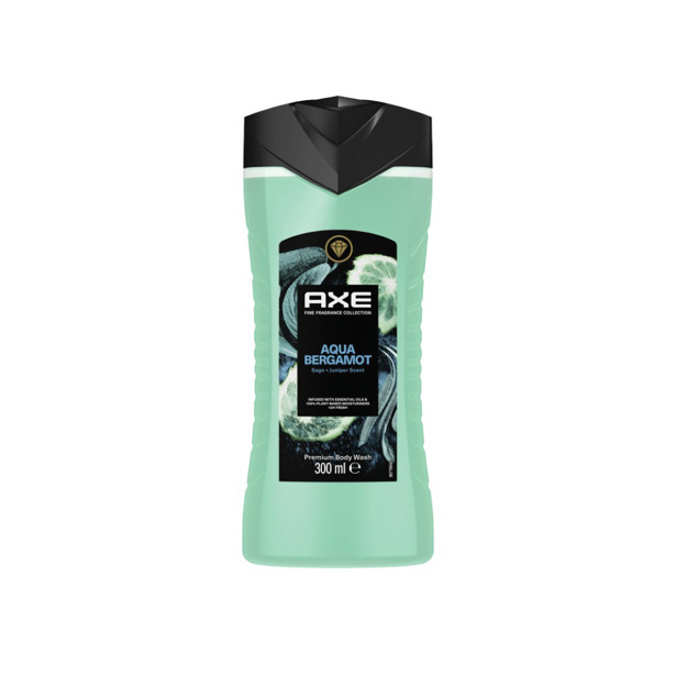 Axe - Body Wash Aqua Bergamot (6 x 300ml)