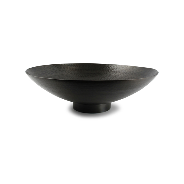 S|P Collection - Sierschaal 59xH19cm geborsteld zwart Globe