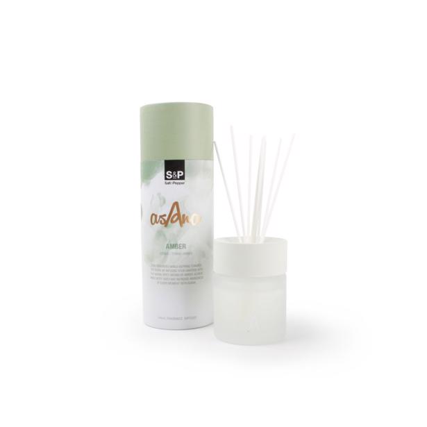 Salt & Pepper - Asana Geurstokjes Amber 100 ml.