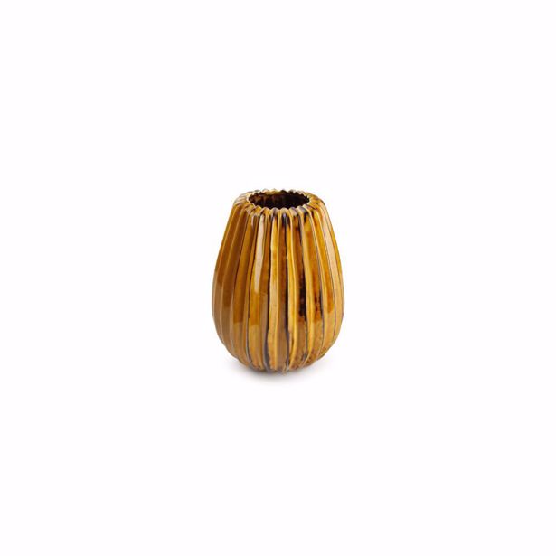 Salt & Pepper Vaas 20xH25,5cm geel Coral