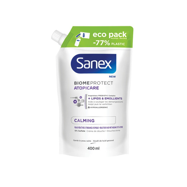 Sanex - Douche BioMe Protect Atopicare Calming Navulling (6 x 400ml)