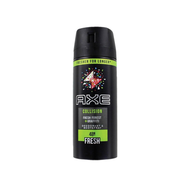 Axe Deodorant Collision Fresh Forest + Graffiti (4 x 150ml)