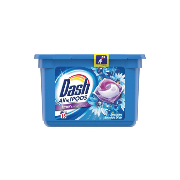 Dash 3 in 1 Pods Lenor Freshness Zeebries