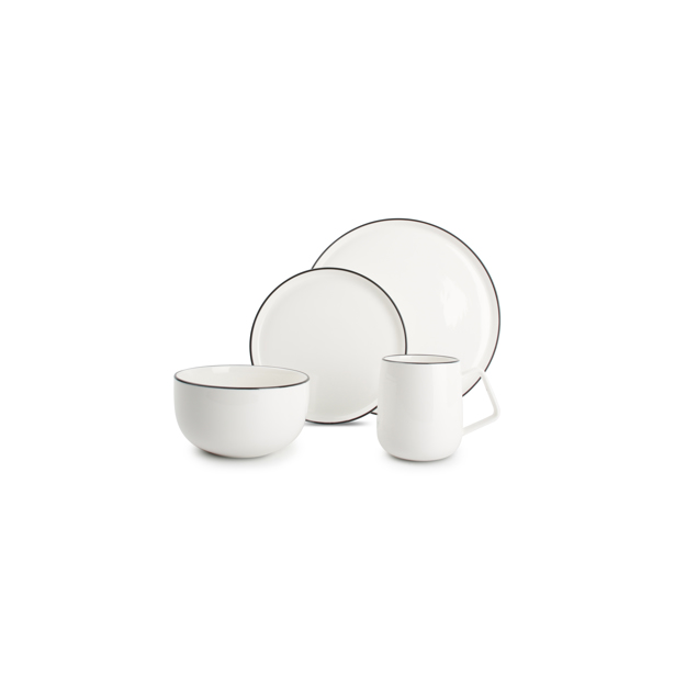 S|P Collection - Servies 16-delig wit Studio Base