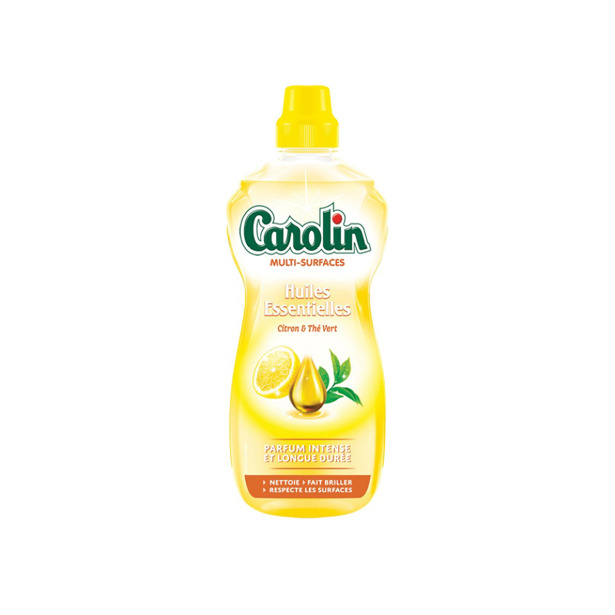 Carolin - Allesreiniger met Essentiële Oliën Citroen & Groene Thee