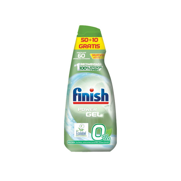 Finish - Power Gel 0% (3 x 900ml)