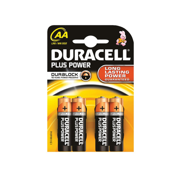 Duracell  AA Plus Power Batterijen