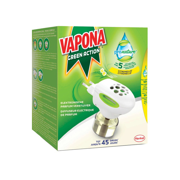Vapona Green Action Anti-muggen Citronella 45 dagen