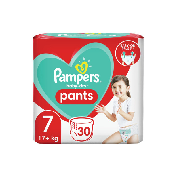 Pampers - Baby Dry Pants 7 (3 x 30 stuks)