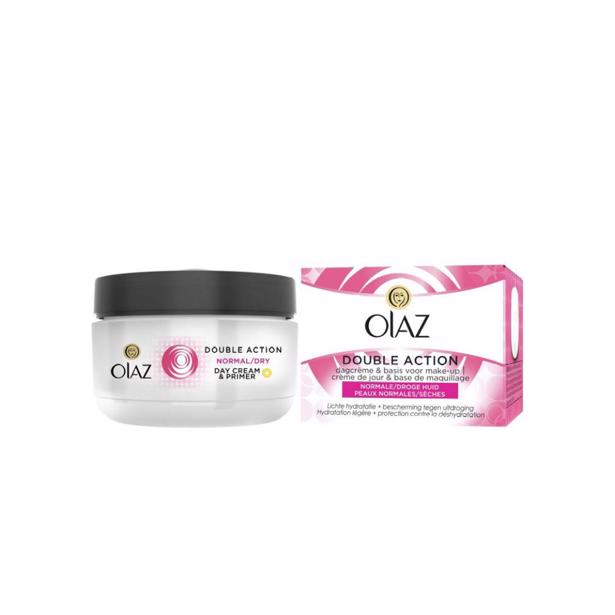 Olaz Double Action Dagcrème voor Normale en Droge Huid