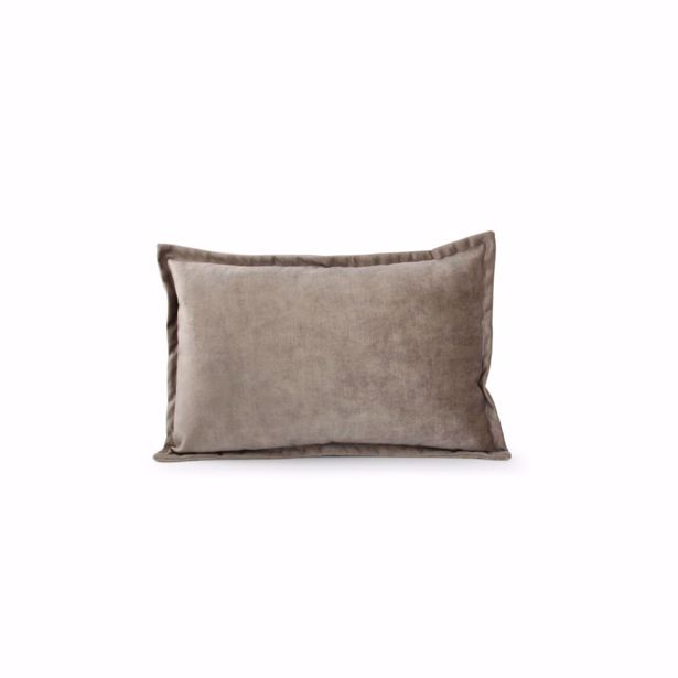S|P Collection Kussen 60x40cm velvet taupe Lounge