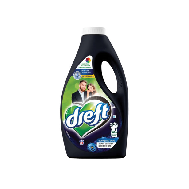 Dreft - Vloeibaar Wasmiddel Donker (4 x 1,6L)