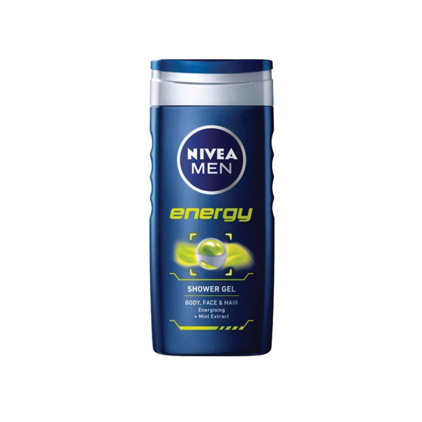 Nivea Men Energy Body Face & Hair 250ml