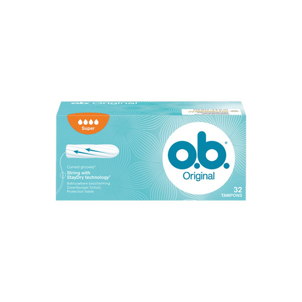 o.b. Tampons Original Super Curved Grooves