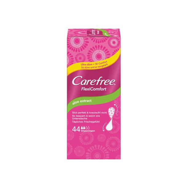 Carefree - FlexiComfort Pantyliners Aloe Normal