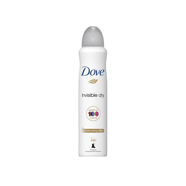 Dove Deodorant XL Invisible Dry 250ml