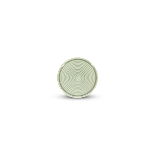 Salt & Pepper - Plat bord 21,5cm groen Cameo (Set van 4)