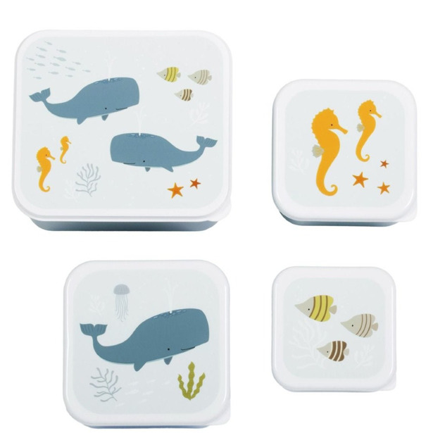 Lunch & Snack Box Set Ocean