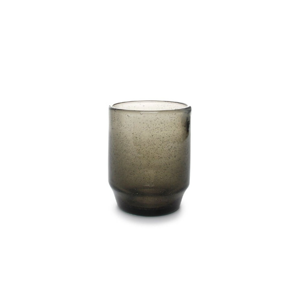 Salt & Pepper Glas 34cl smoked Drip - set/4