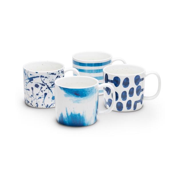 Salt & Pepper - Mug Blue Barista (set van 4)