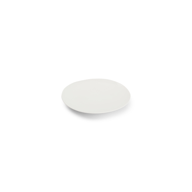 BonBistro - Plat bord 24x17cm wit Cirro (Set van 4)