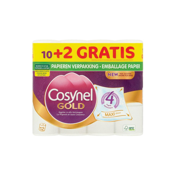 Cosynel Toiletpapier Gold 4 lagen