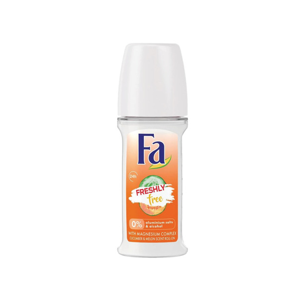 Fa deo roll on 50ml Freshly Free Komkommer & Meloen