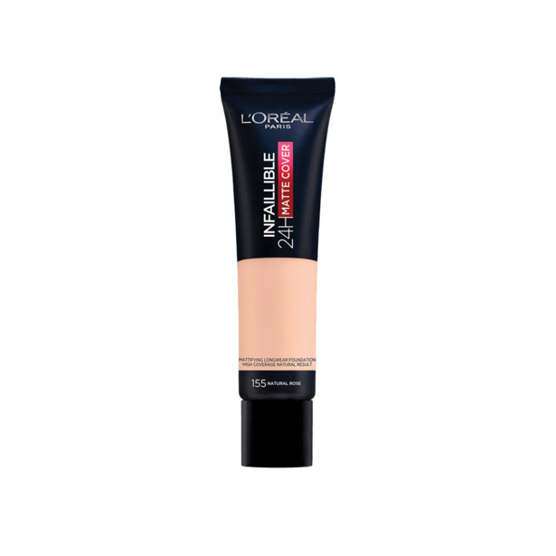 L'Oreal Infaillible 24H Matte Cover Foundation 155 Natural Rose 