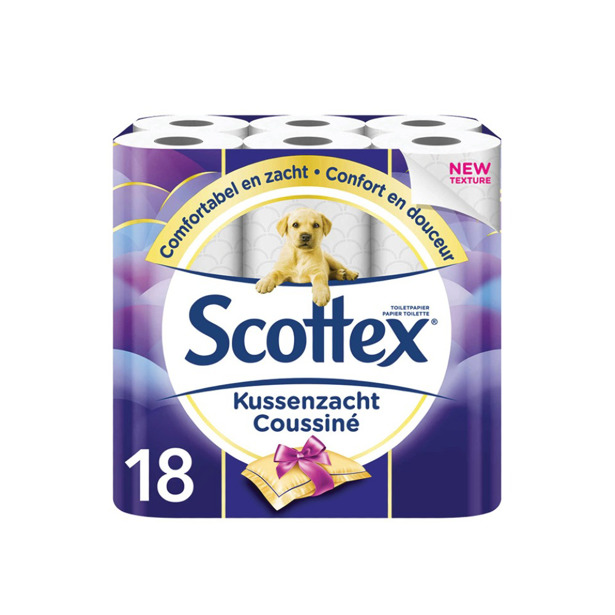 Scottex Toiletpapier Kussenzacht