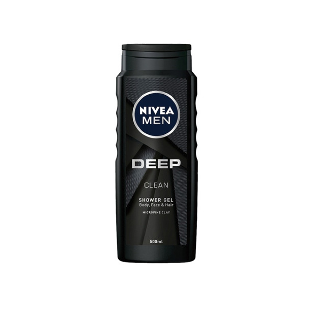 Nivea - Men Douche Deep Clean (6 x 500ml)