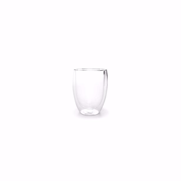 Beker 35cl dubbelwandig glas Vienna - set/2