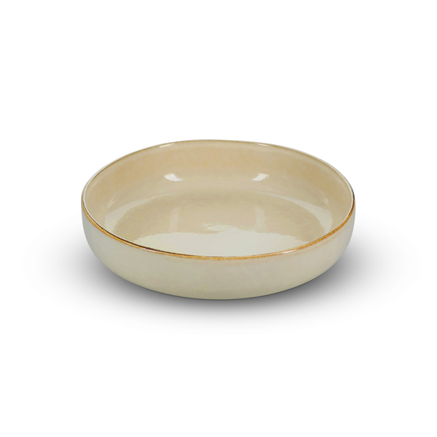 Salt & Pepper - Serveerschaal 28xH7cm ivoor Meridian (Set van 2)