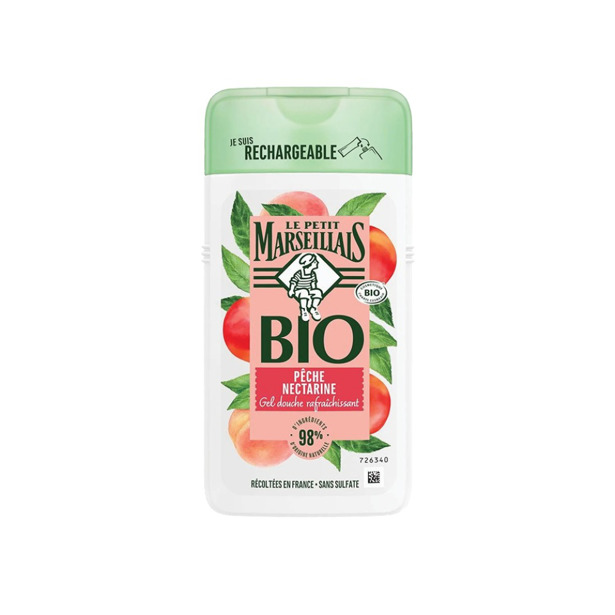 Le Petit Marseillais - Bio Perzik & Nectarine (6 x 250ml)