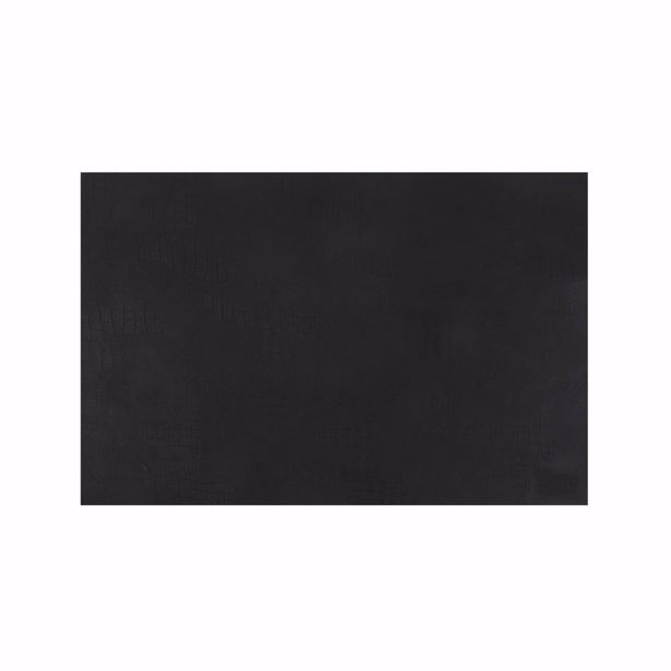 Placemat 30x45cm lederlook zwart 