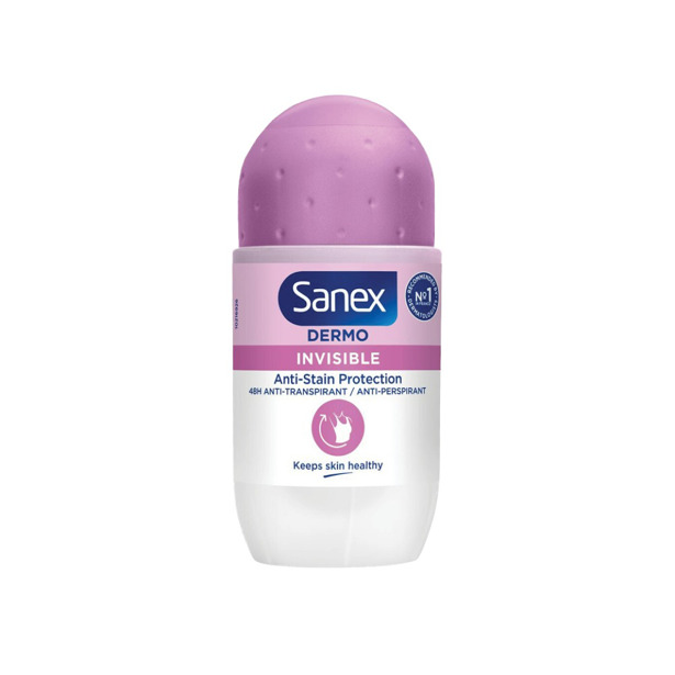 Sanex - Roller Dermo Invisible (6 x 50ml)