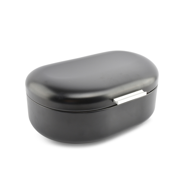 Salt & Pepper - Broodtrommel 40x29xH19,5cm zwart Crust