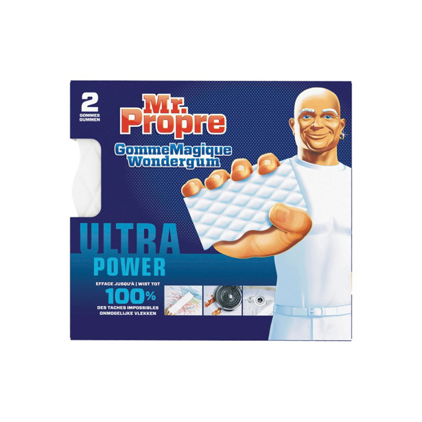 Mr. Proper - Wondergum Ultra Power (3 x 2 stuks)
