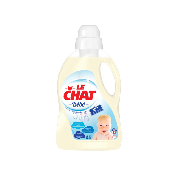 Le Chat - Bébé Vloeibaar Wasmiddel (4 x 1,44L)