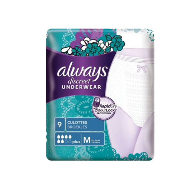 Always Discreet Pants Plus Medium (2 x 9 stuks)