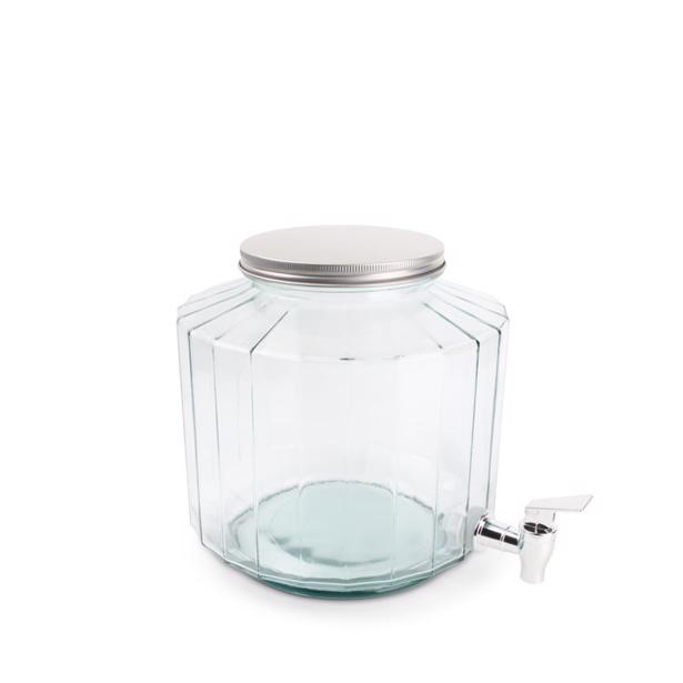Yong - Dranken Dispenser 6 Liter Facetted Glas