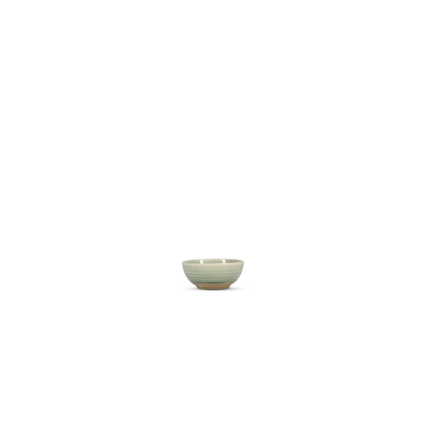 Salt & Pepper - Kom 11,5xH5cm groen Cameo (Set van 4)