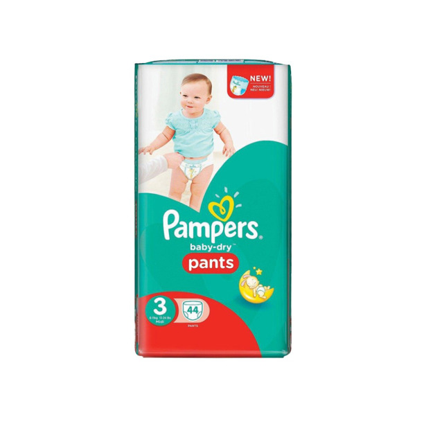 Pampers - Baby Dry Pants 3 (2 x 44 stuks)
